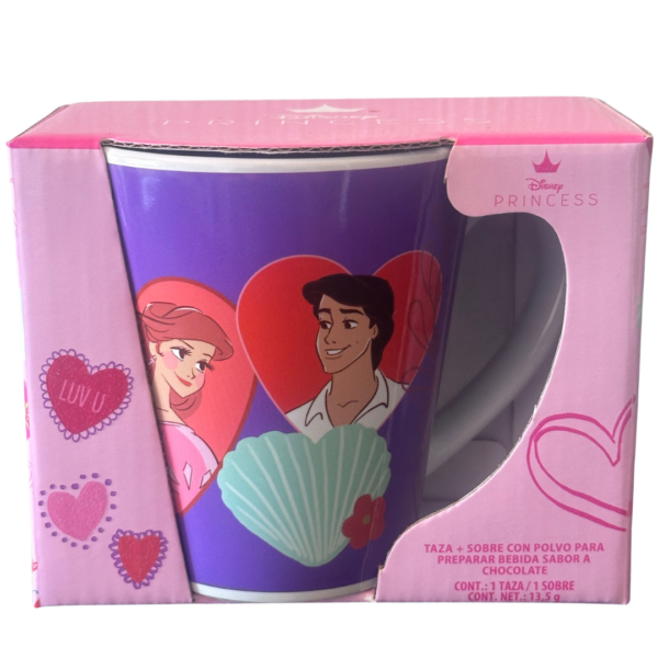 Taza Ariel y Eric Disney Princess cerámica 250ml