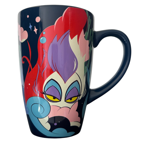 Taza Ariel y Úrsula Disney Princesas y Villanos cerámica 600ml