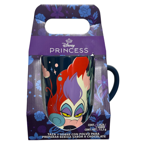 Taza Ariel y Úrsula Disney Princesas y Villanos cerámica 600ml