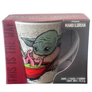 Taza Grogu Baby Yoda The Mandalorian Star Wars cerámica 250ml