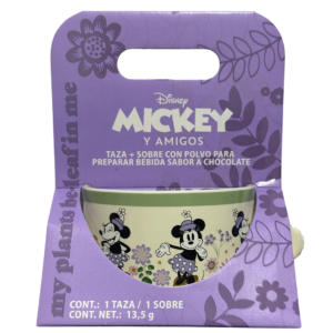 Diseño sin título (51) Taza Minnie Mouse Disney cerámica crema 600ml