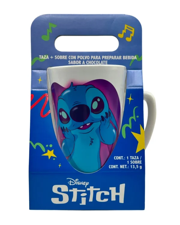 Disney Taza Mega Alta Stitch con Cocoa Disney Taza Mega Alta Stitch con Cocoa