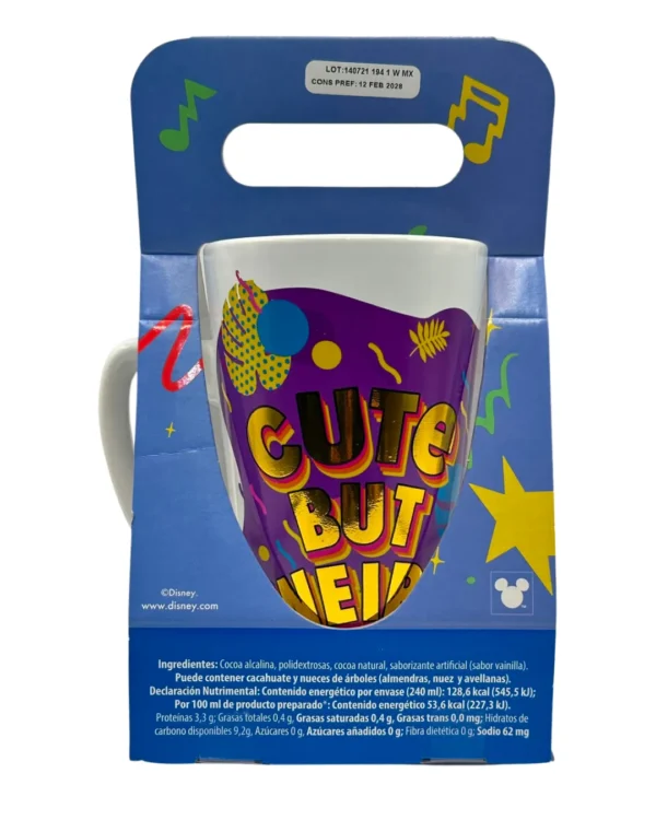 Disney Taza Mega Alta Stitch con Cocoa_2 Disney Taza Mega Alta Stitch Cute con Cocoa