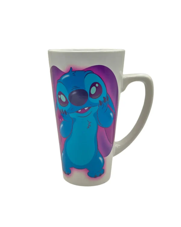 Disney Taza Mega Alta Stitch con Cocoa_3 Disney Taza Mega Alta Stitch Cute con Cocoa