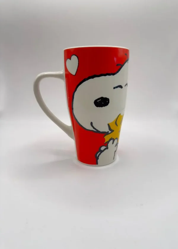 Taza Alta de Porcelana Snoopy (600 ml)