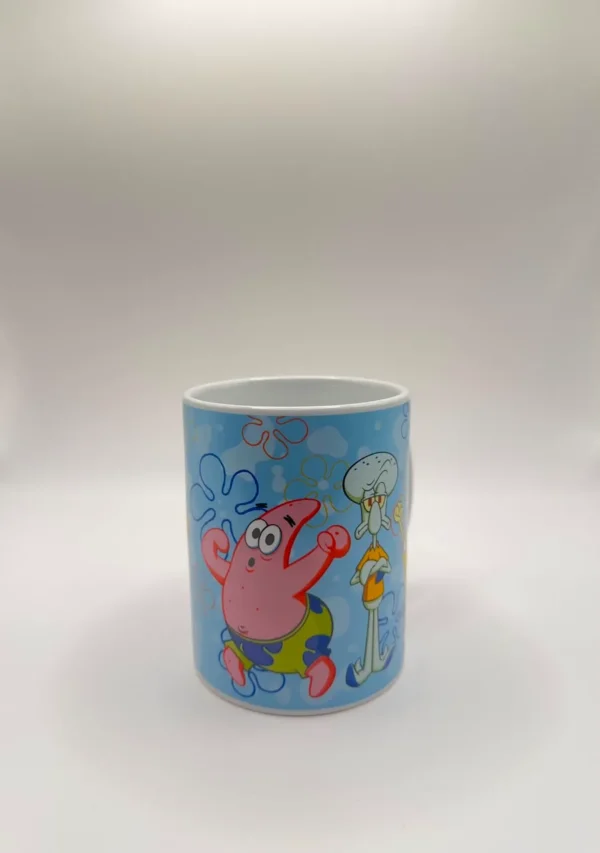 Taza de Cerámica Bob Esponja (480 ml)2 Taza de Cerámica con Caja de Regalo con Ventana Bob Esponja (480 ml)