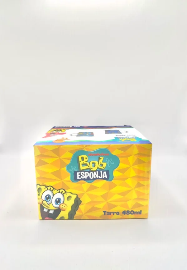 Taza de Cerámica Bob Esponja (480 ml)4 taza-de-ceramica-con-caja-de-regalo-con-ventana-bob-esponja-480-ml