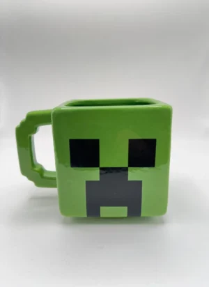 Taza de Cerámica Cuadrada Minecraft Creeper (620 ml) taza-de-ceramica-cuadrada-minecraft-creeper-620-ml