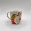 Taza de Cerámica con Tapa Gruñón (385 ml)