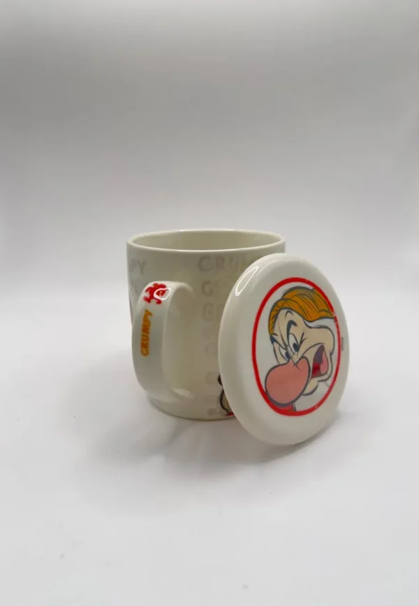 Taza de Cerámica con Tapa Gruñón (385 ml)2 Taza de Cerámica con Tapa Gruñón (385 ml)