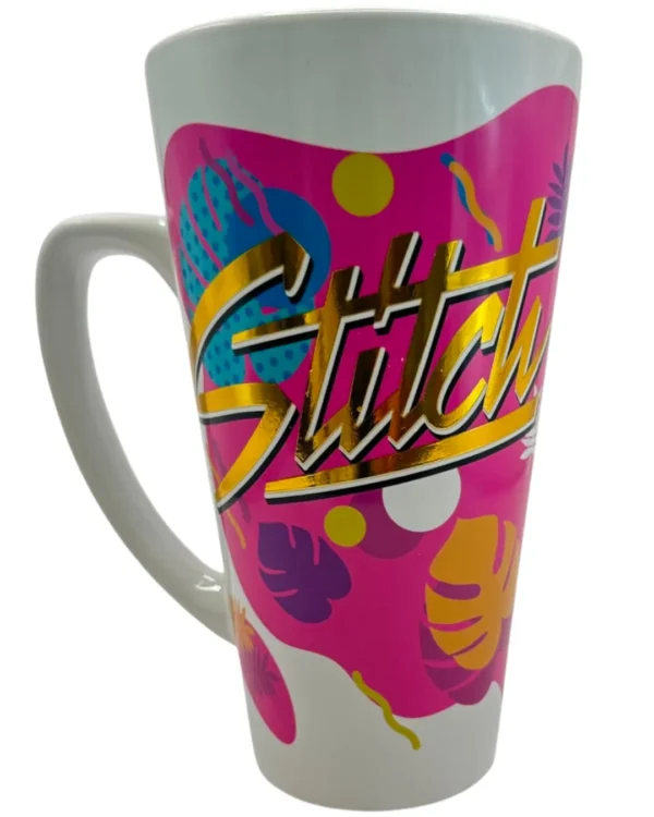 Disney Taza Mega Alta Stitch con Cocoa 530 ml