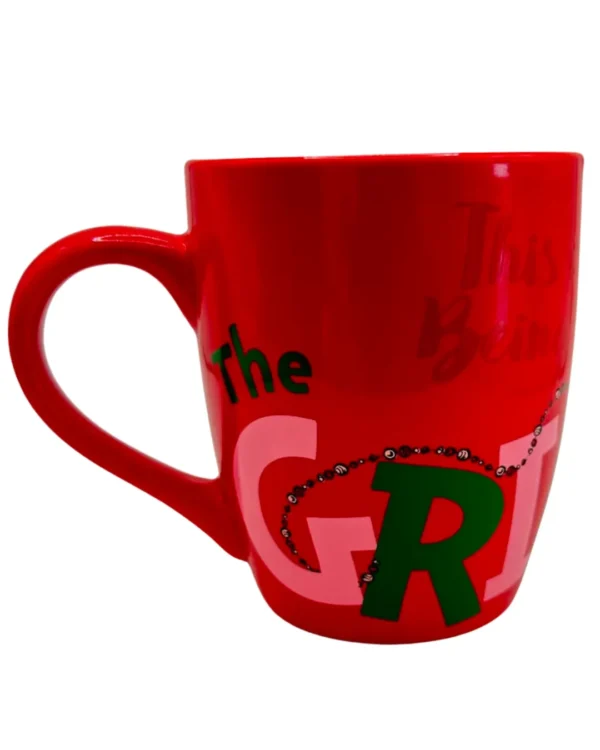 Grinch Taza Grande Roja con Cocoa 750 ml