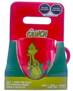 Grinch Taza Grande Roja con Cocoa 750 ml
