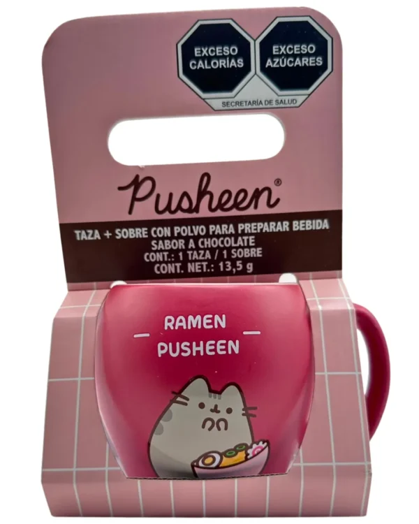 pusheen-taza-redonda-ramen-con-cocoa Pusheen Taza Redonda Lunch con Cocoa 500 ml
